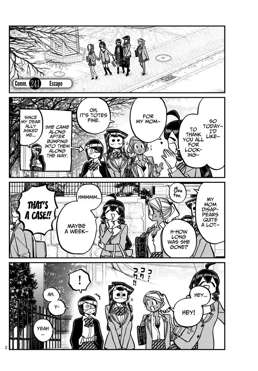 Komi-san wa Komyushou Desu Chapter 241 5